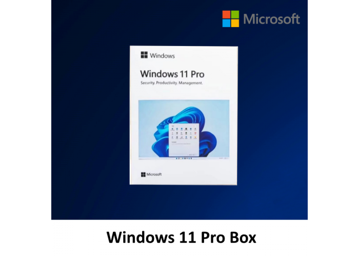 Buy Windows 11 Pro Box a key of a licensed operating system for a